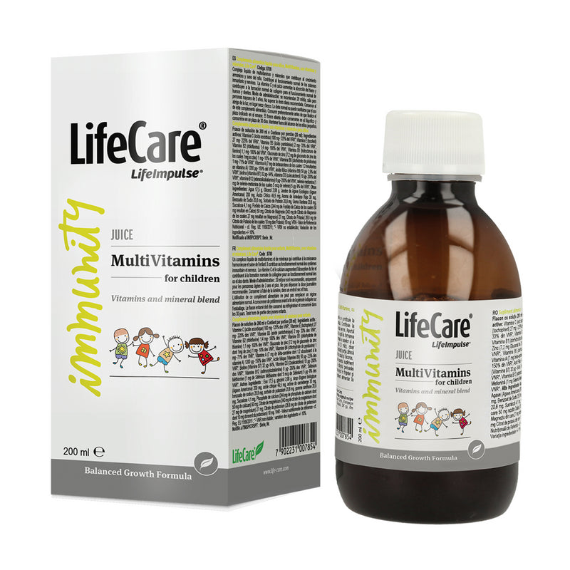 Liquid supplement for children, multivitamins, vitamins and minerals